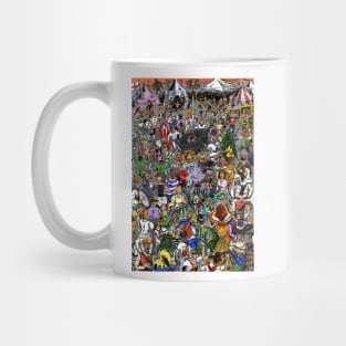 British Folk Customs Mug